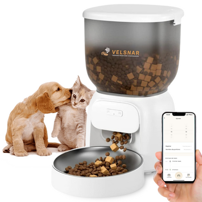 Distributeur croquettes 4L pour chats & chiens VelsnarVital